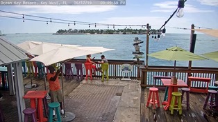 Ocean Key House live webcam